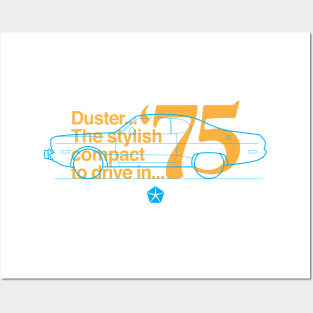 1975 Duster (Valiant) - The Stylish Compact to Drive Posters and Art